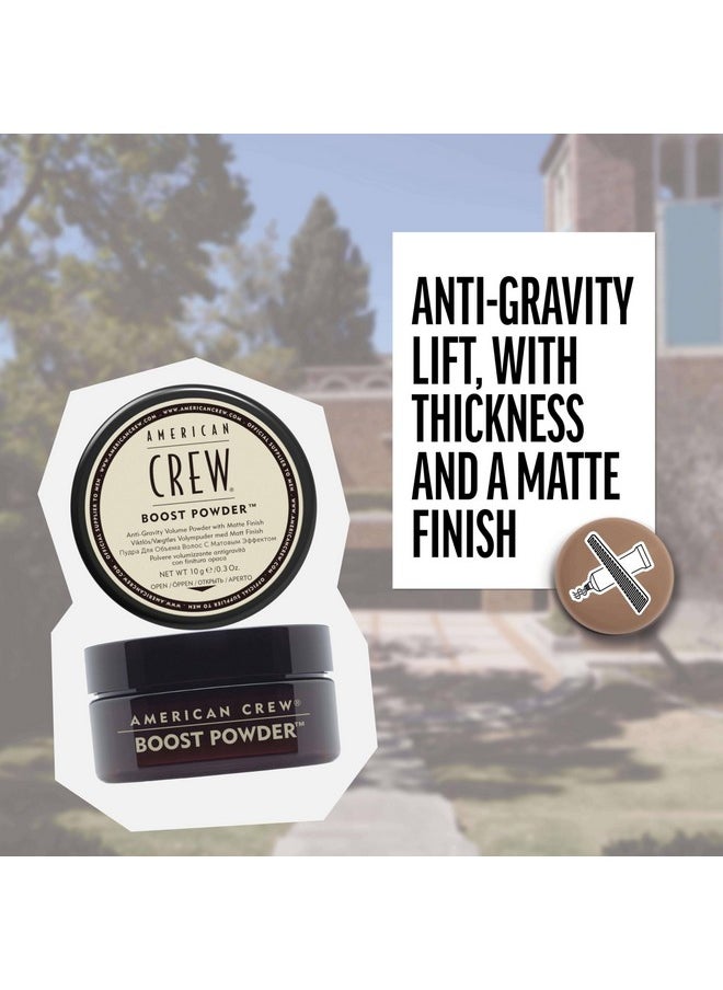 AMERICAN CREW American Crew Men's Hair Boost Powder, Provides Lift & Volume, 0.3 Oz (Pack of 1)  - Image 4
