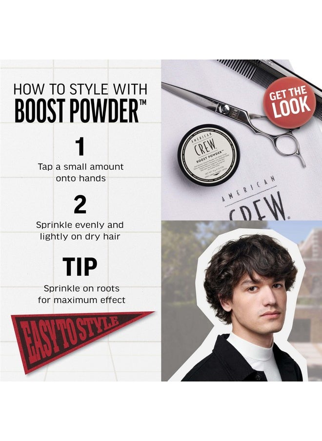AMERICAN CREW American Crew Men's Hair Boost Powder, Provides Lift & Volume, 0.3 Oz (Pack of 1)  - Image 3