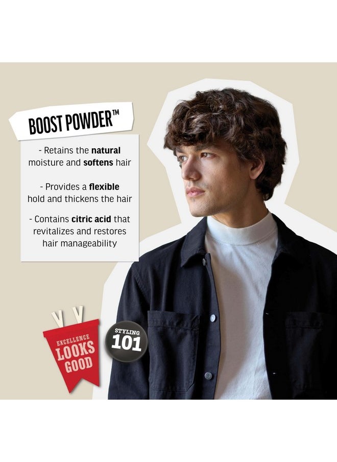AMERICAN CREW American Crew Men's Hair Boost Powder, Provides Lift & Volume, 0.3 Oz (Pack of 1)  - Image 2