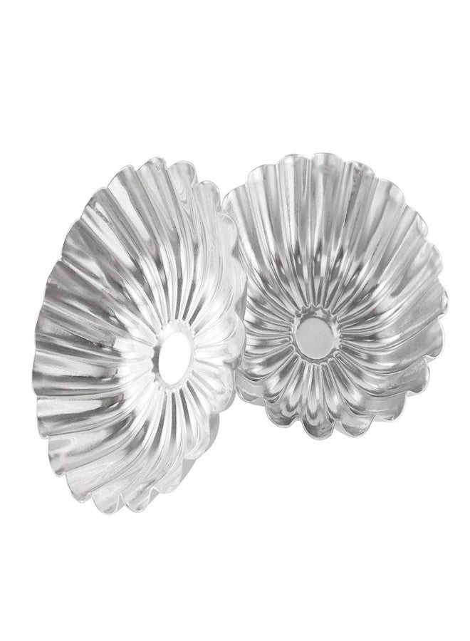 Bezall 20Pcs Egg Tart Molds, Mini Tart Pan Aluminium Pie Tins Cupcake Cake Baking Cups - Image 2