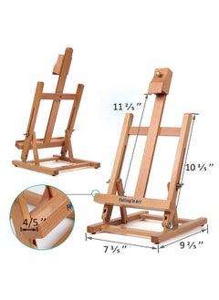 Falling In art Falling in Art Painting Set for Kids with Table Easel-Acrylic Painting Starter Kit with Art Smock, 12 Acrylic Paints, 12 Water Soluble Colored Pencils, Paint Brushes, Canvas Panels and Watercolor Pad  - Image 4