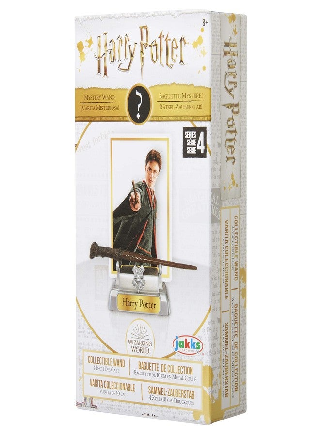 Harry Potter Die Cast Wand - Dumbledore- Pewter, for Kids 8+ & Above, Multicolor, 4 inches - Image 1