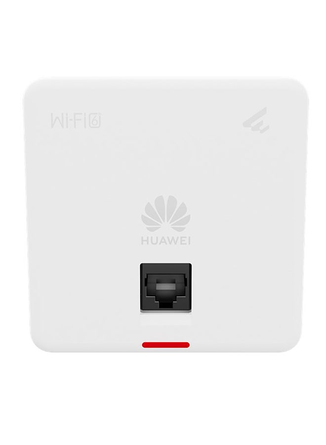 HUAWEI eKit AP160 Wall Plate Access Point | 802.11ax Wi-Fi 6 | 1.775 Gbps Speed | Dual-Radio | 20 dBm Transmit Power | Smart Antenna | Supports Up to 128 Users | 10m Optimal Coverage Range | Power over Ethernet (PoE) White - Image 1