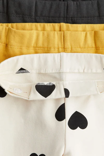 H&M 3-Pack Heavy Jersey Leggings