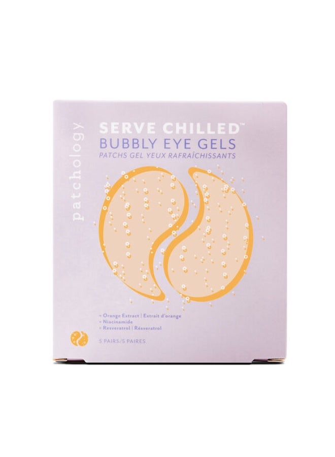 Patchology Serve Chilled Bubbly Eye Gels 5pack - Image 1