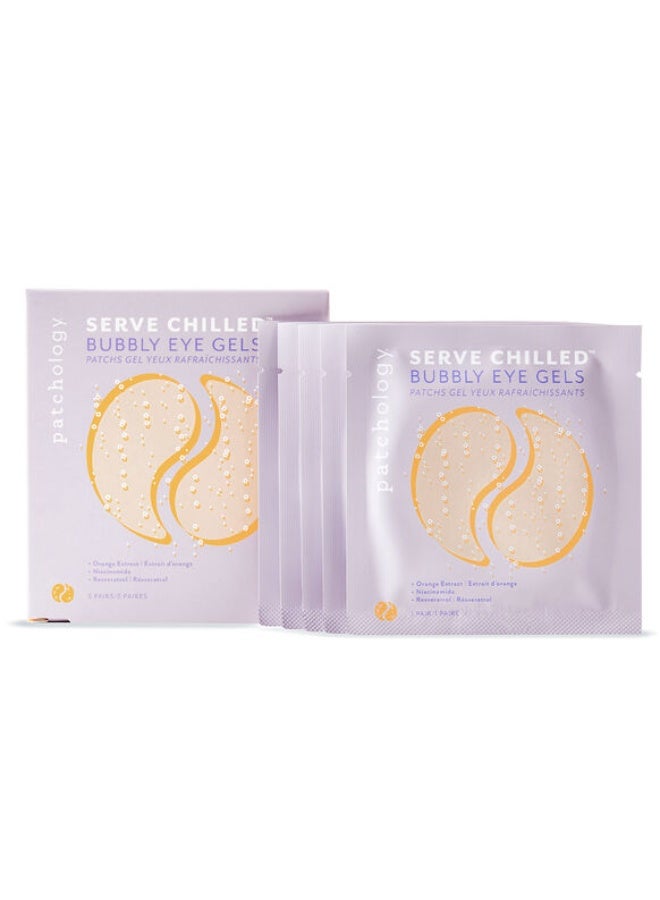 Patchology Serve Chilled Bubbly Eye Gels 5pack - Image 4
