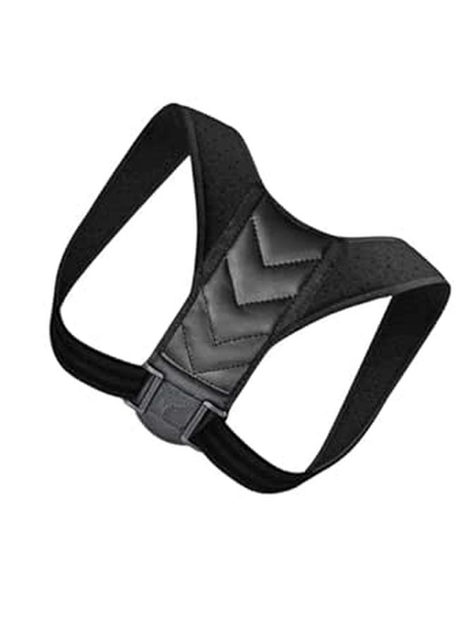 Adjustable Posture Corrector Belt For Men And Women Breathable PU Leather Back Support - Image 1