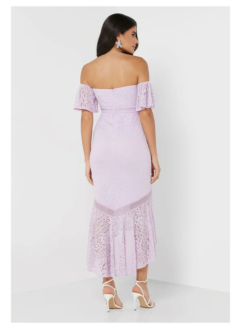 Little Mistress Little Mistress Lilac Dress