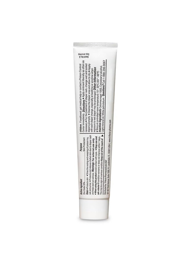 Globe Globe Zinc Oxide Ointment 20%| 2 Ounce Tube (3 Pack) (Total 6 oz) | Advanced Skin Protection | for Diaper Rash, Relief from Poison Ivy, Sumac & Oak, Protects from Wetness, Protects Chafed Skin  - Image 4