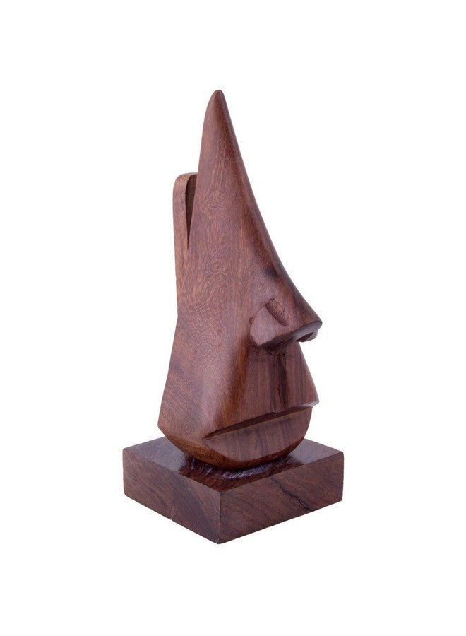 كرافت لاند حامل نظارات خشبي مصنوع يدويًا على شكل أنف من Craftland - Image 3