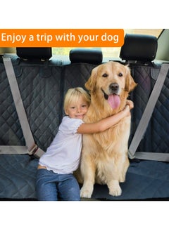 KYD Dog Car Cover for Back Seat Cover Protector Waterproof Dog Seat Covers for Cars, Car Seat Protector for Dogs with 1 Dog Seat Belt, Nonslip Back Seat Cover for Kids, Trucks & SUV  - Image 5