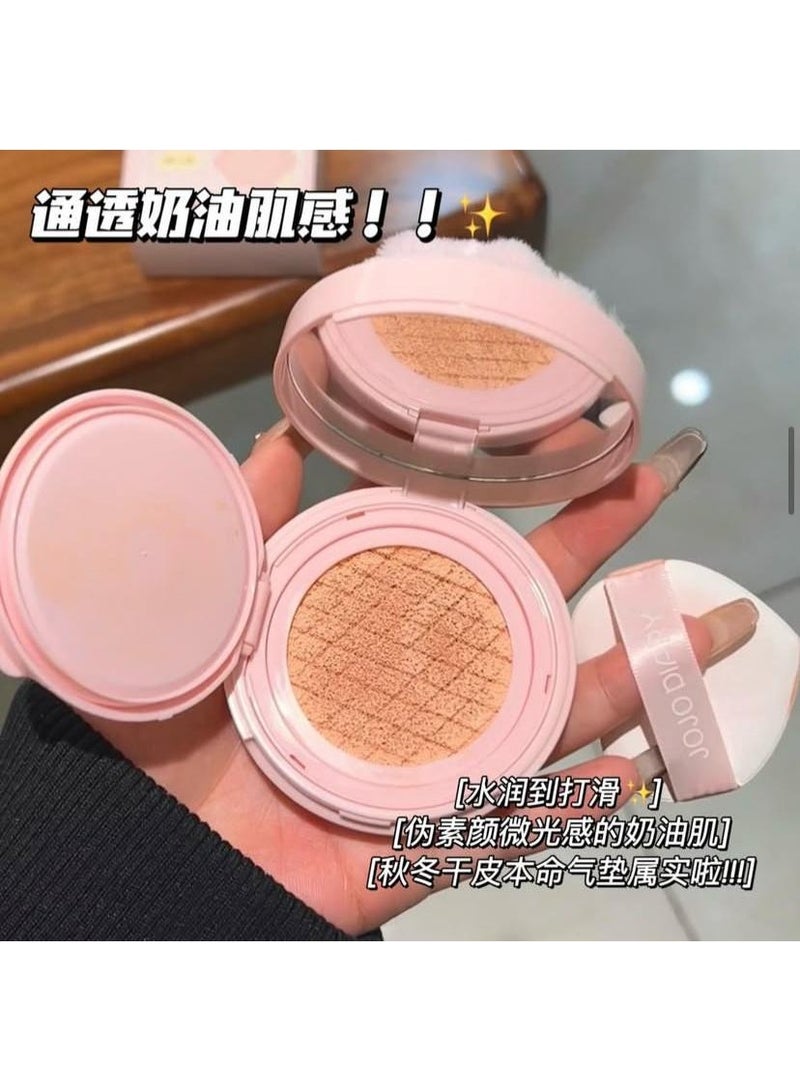 JOJO DIARY FLUFFY RABBIT AIR COUSHION BB CREAM - LONG LASTING -NO 02-NATURAL COLOR -13g - Image 3