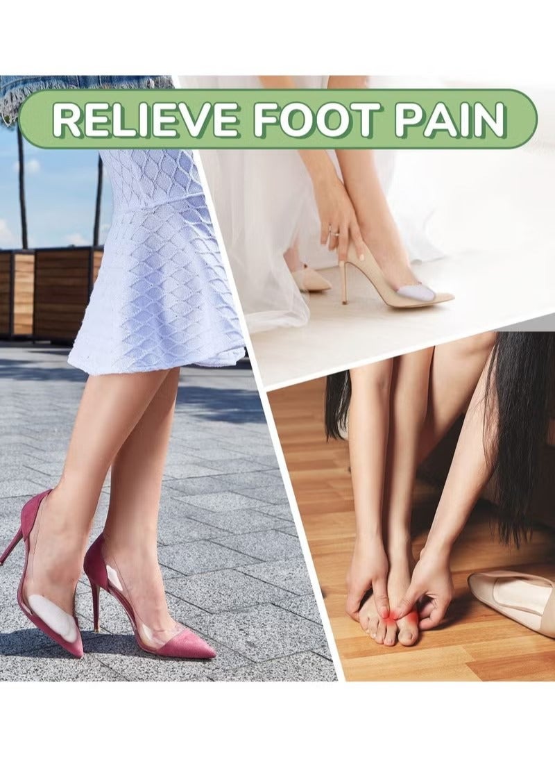 Toe Protectors with Metatarsal Pads, Toe Protectors Silicone Toe Covers Gel Toe Caps Pointe Shoe Protectors Ballet Shoes Toe Caps with Breathing Holes Comfortable Toe Pads - Unisex (4 Pieces) - Image 4