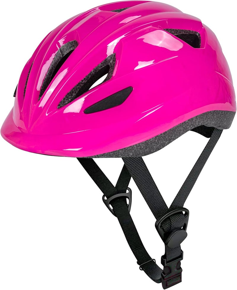 Spartan Kids Helmet in Pink for Ages 3–6 | Small Size 50–54cm | Bike, Scooter & Skate Safety Gear | Lightweight Shell with Air Vents & Adjustable Fit System for Toddlers & Young Riders | SP-KIDS-PINK - Image 2