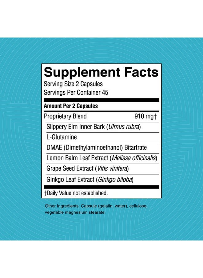 Nature's Sunshine - Focus Attention 90 Capsules Provides Nutrients That Help Maintain Normal Brainstimulation Levels While Supporting Blood Circulation And Neurotransmitter Levels In The Brain - Image 1