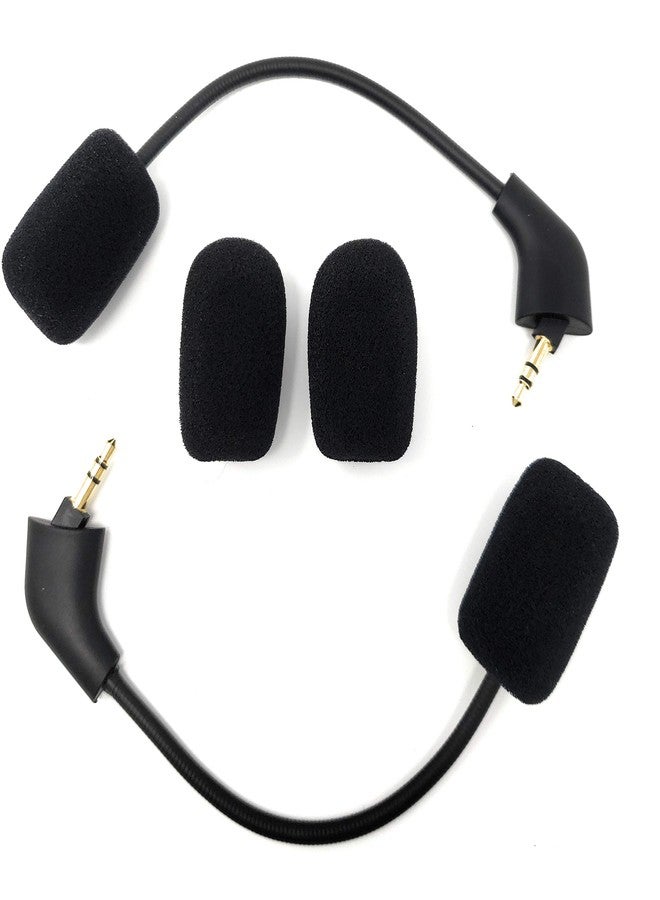 TNE ميكروفونات بديلة مزدوجة TNE لسماعات الألعاب Kingston HyperX Cloud 2 II - سلكية، Cloud Pro، CloudX، PS4، Xbox One، Nintendo Switch، PC - Image 1