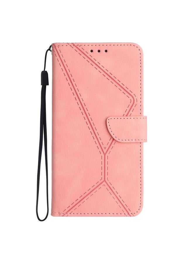 Case For Google Pixel 6 Pro Stitching Embossed Leather Phone Case