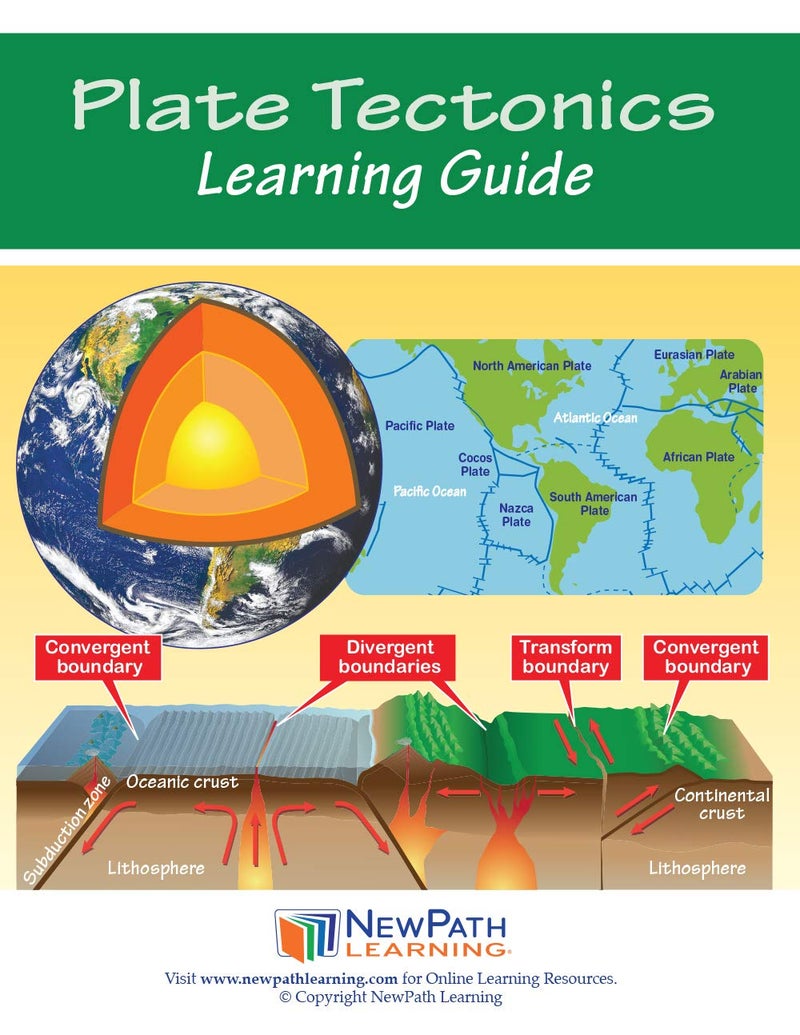 New Path Learning NewPath Learning 14-6823 Plate Tectonics Learning Guide - Image 2