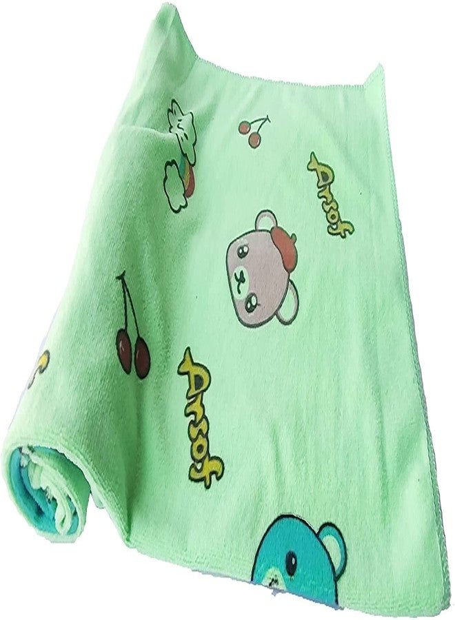 Yookidoo 100% Soft Cotton Baby Bath Towel for Infants/New Born/Babies (0-12 Months) (Colours & Prints Vary) (Pack of 3 Towel) - Image 3
