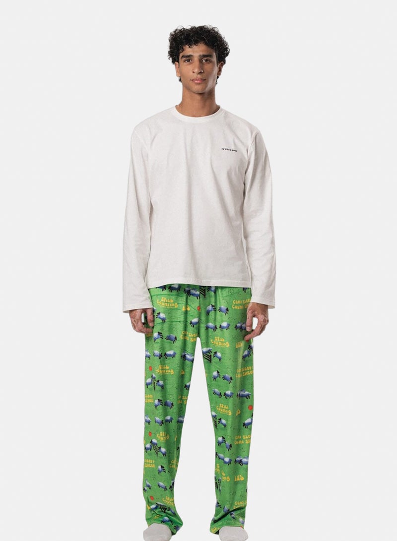 In Your Shoe Counting Sheeps Fluffy Pyjama Pants - Image 4
