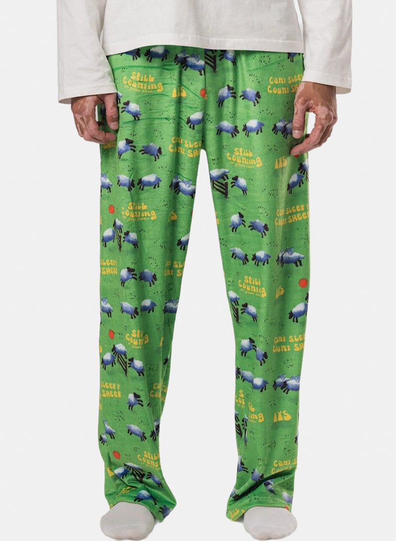 In Your Shoe Counting Sheeps Fluffy Pyjama Pants - Image 1