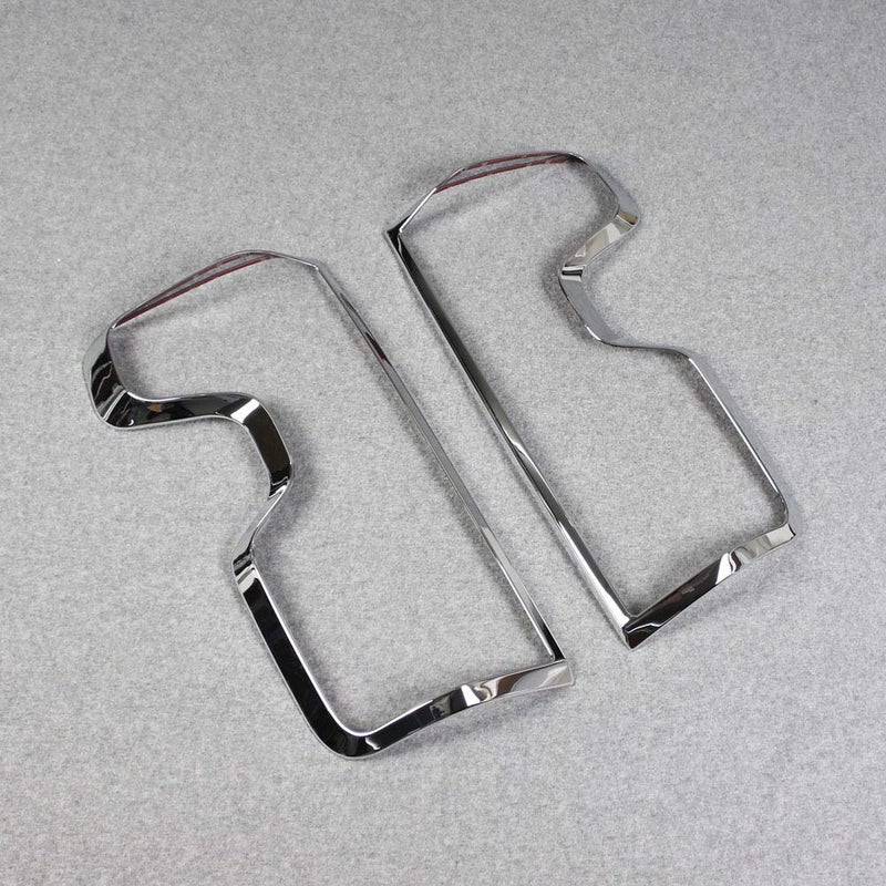 Beautost Fit for Chevrolet Silverado 2019 2020 2021 2022 2023 2024 2025 Chrome Tail Light Lamp Cover Trims - Image 3