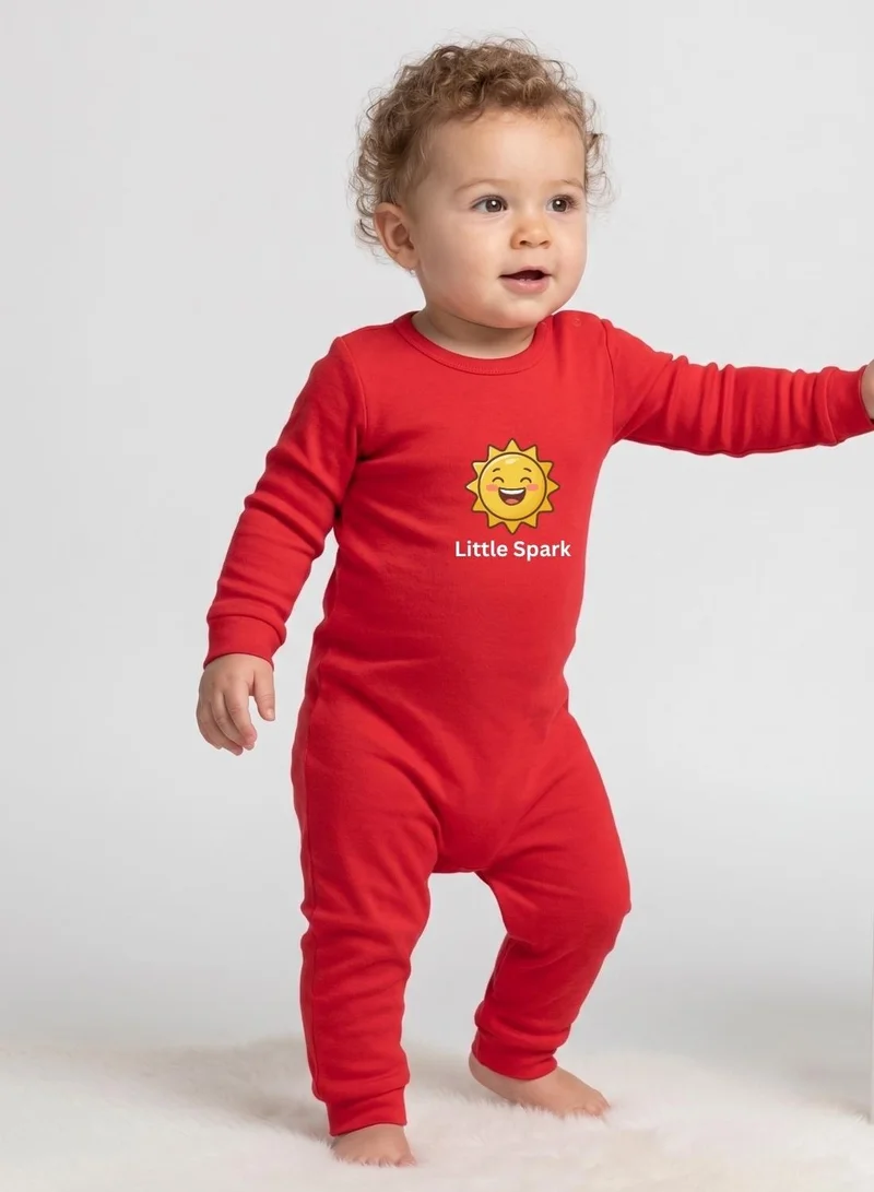 بيبي كلو Baby Red Little Spark Sun Romper
