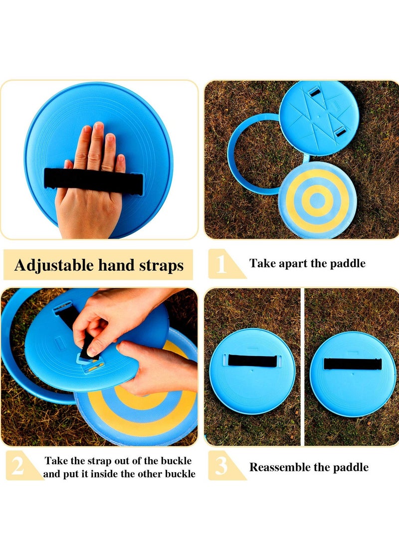 Kids Catch Game Toss Set, Sports Paddle Game， Interactive Suction Cup with 4 Paddles Catches Balls, and 1 Storage Bag for Party Outdoor Backyard Beach Games - Image 4