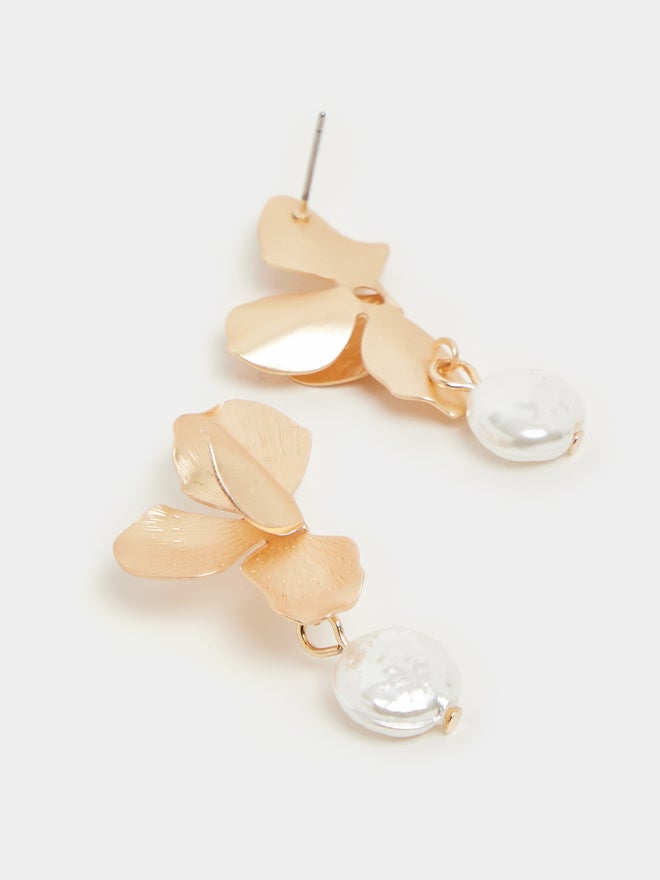 Styli Styli Floral Drop Earrings  - Image 3