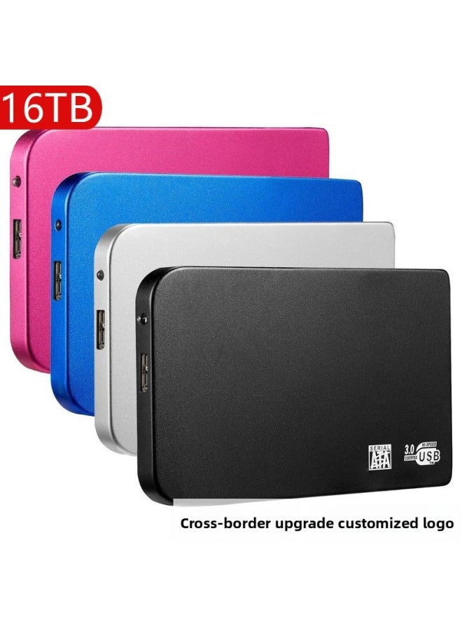 External Mobile Hard Disk 1tb 2TB 4TB 8TB 16TB Portable Hard Disk Hdd USB3.0-Capacity:16tb-Interface:Red  - Image 1
