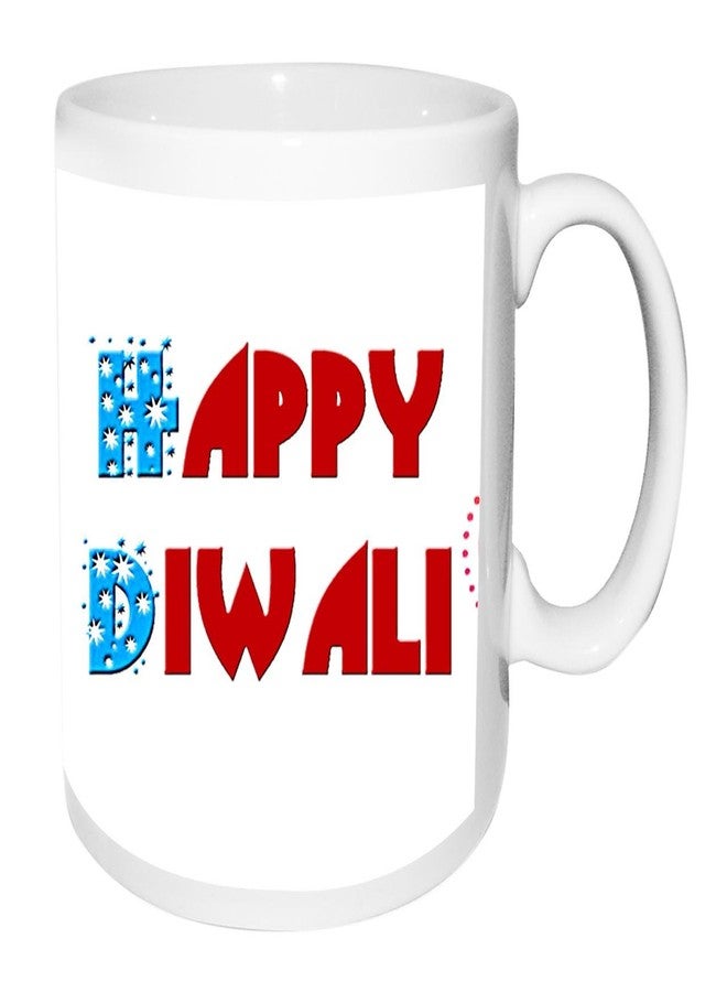 Alwaysgift On Diwali with Lots of Love 2 Diyas, Wallet, Smiley Keychain, & Mug Gift Set - Image 3