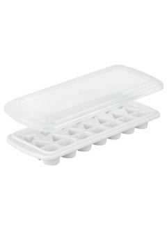 Inochi Kari 21 Slot Creative Ice Tray with Lid | Ice Cube Molds in Star, Triangle and Heart Shapes | Flexible Ice Cube Molds | Easy-Release Ice tray for Freezer | With Antibacterial Additives (Ag+) | BPA Free | Pearl White - pzsku/ZEF07FB1E2880F0780780Z/45/_/1724139818/10b44e2f-c916-4666-9535-f3ba979fecf0