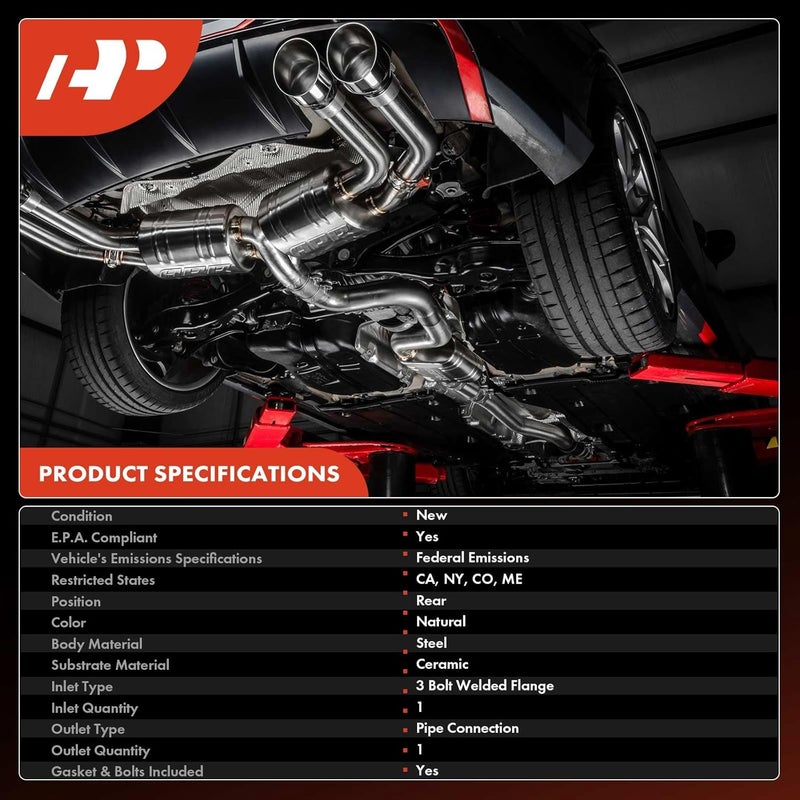 A-Premium Catalytic Converter for Ford E-350/E-450 Super Duty - Image 3