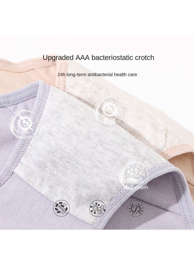 Top melon Pack Antibacterial Cotton Gusset Ladies Panties, All-season Cotton Breathable Mid-high Waist Lifting Underwear For Women - Image 5