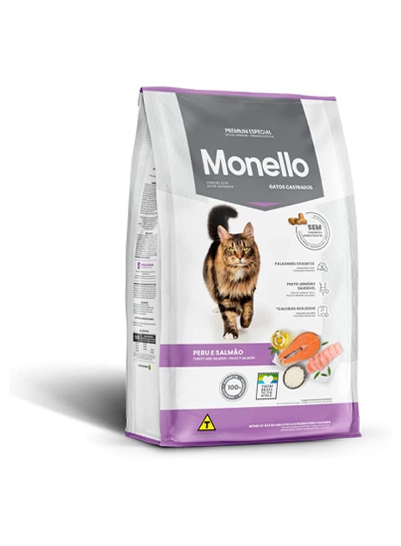 MONELLO Cat Sterilised 1kg, multicolour