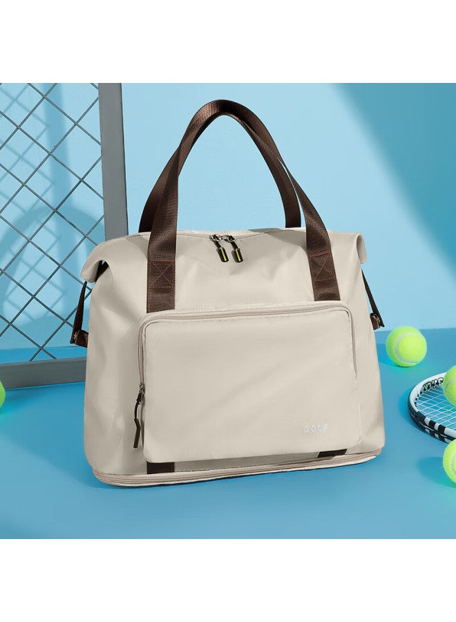 Golf Foldable Expandable Travel Bag, Uni Handbag, Sports And Fitness Bag, Wet And Dry Separation, Large Capacity For Business Trips - Image 2