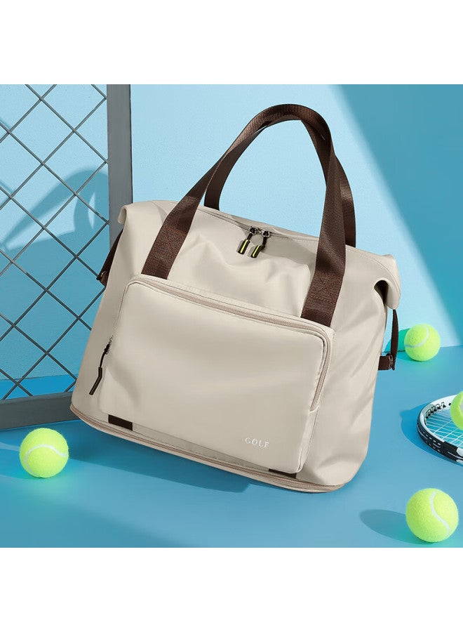 Golf Foldable Expandable Travel Bag, Uni Handbag, Sports And Fitness Bag, Wet And Dry Separation, Large Capacity For Business Trips - Image 1
