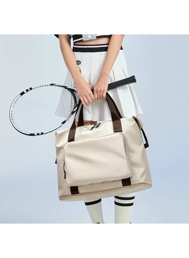 Golf Foldable Expandable Travel Bag, Uni Handbag, Sports And Fitness Bag, Wet And Dry Separation, Large Capacity For Business Trips - Image 4