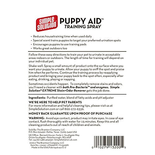 Simple Solution Puppy Aid Training Spray, 16 oz - Image 2