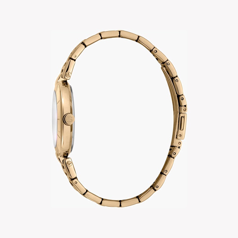 ESPRIT Women's Gold Stainless Steel Watch, White Mother of Pearl Dial|ES1L288M0075 - Image 3