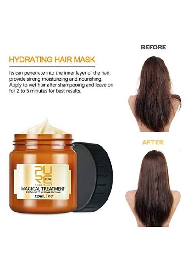 VG VOGCREST - Purc Magical Hair Treatment Mask, Advanced Molecular Hair Roots Treatment Professional Hair Conditioner, 5 Seconds To Restore Soft, Deep Conditioner Suitable For Dry & Damaged Hair - Image 1