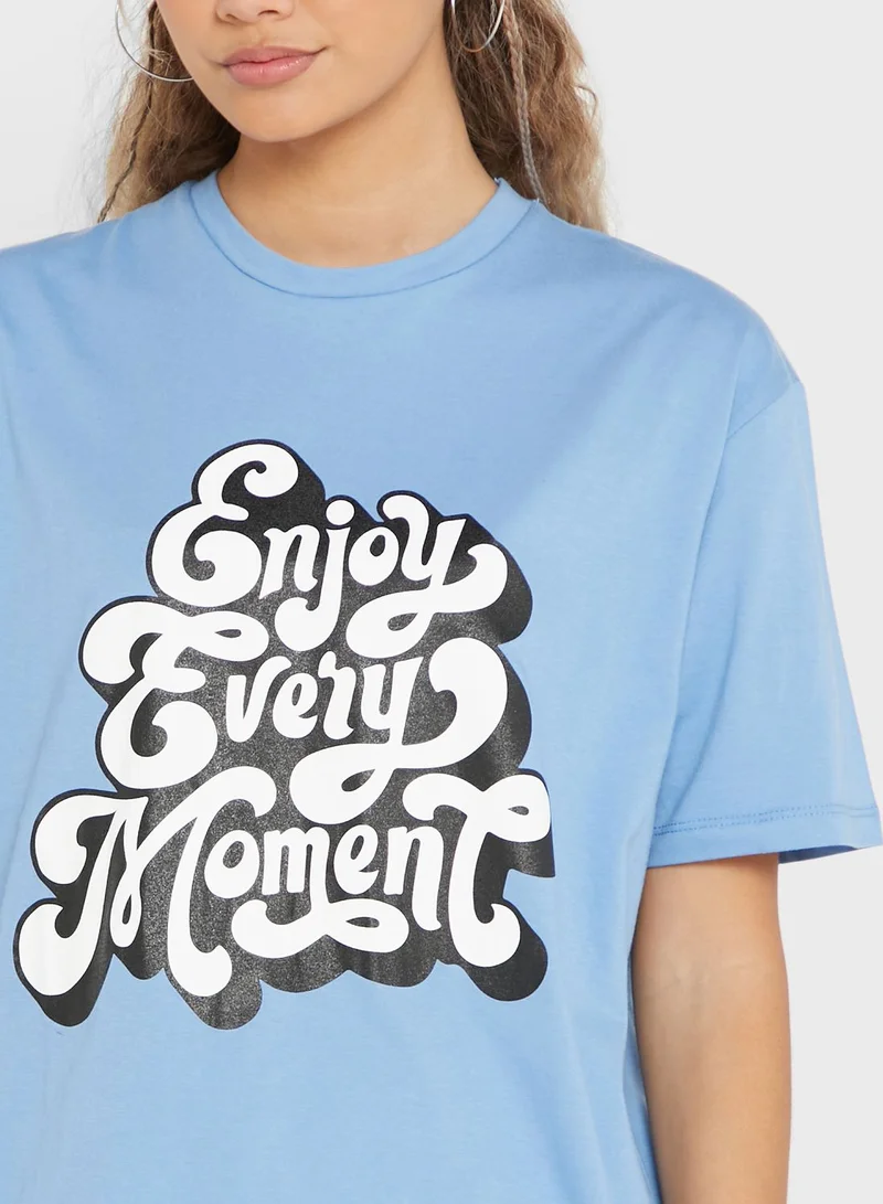 Ginger Oversized Graphic T-Shirt