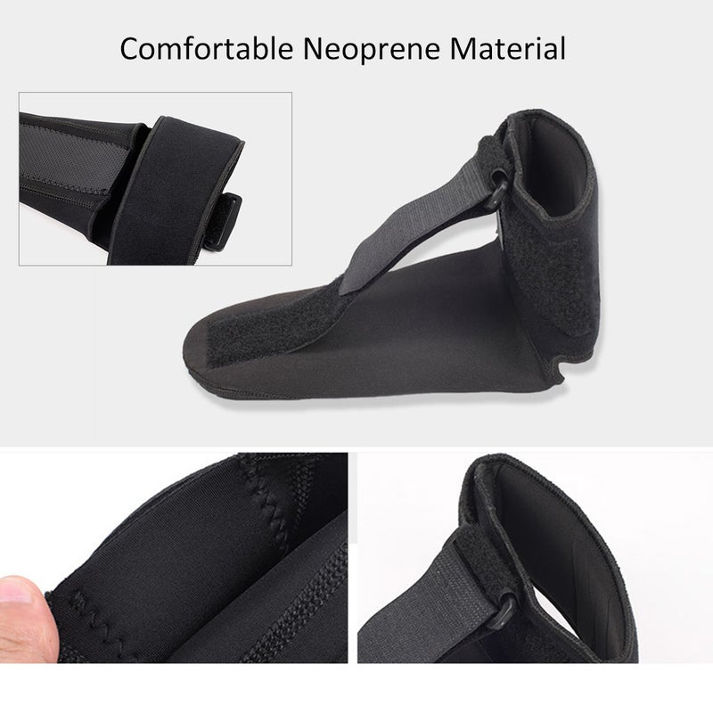 Plantar Fasciitis Night Splint Adjustable Ankle Brace Foot Orthotic Brace for Plantar Fasciitis Arch Foot Pain Tendonitis - Image 3