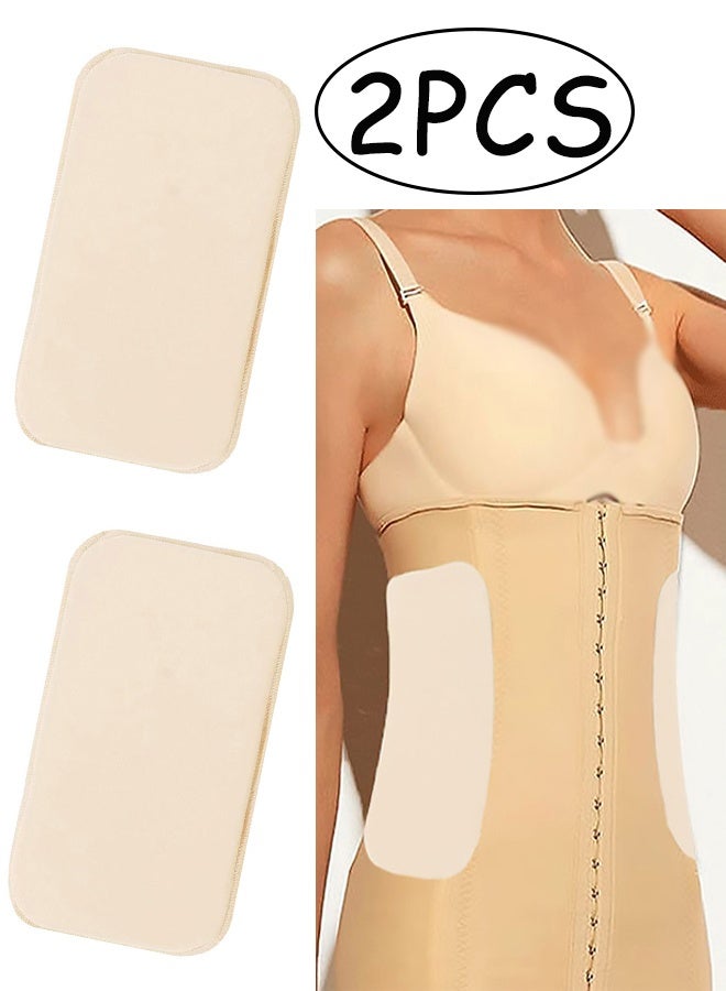 Women Lipo Foam Lateral Protectors Post Surgery Foam Sheets 2 Board for Use with Post Liposuction Surgery Garments Used After Liposuction,for Tightening and As C shaped Waist Restoration Pads,Advanced Technology Flattening Compression for Recovery - Image 1
