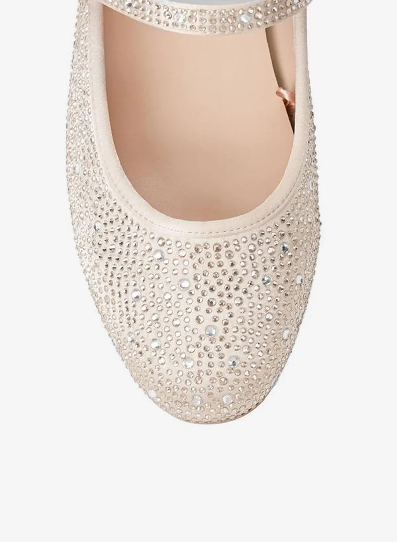 ELLE BEIGE Elle Blings Ballerina Shoe Ramadan Collection for Women | Best Price UAE