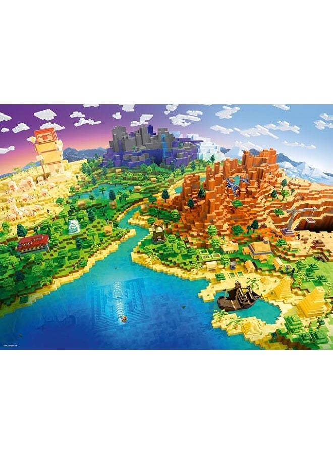 Ravensburger بازل رافنسبورجر ماينكرافت 500 قطعة - Image 2
