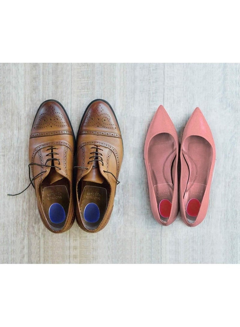 1 Pair Silicone Cup-Shaped Heel Support Insoles – Shock Absorbing Gel Cushion Pads for Foot Pain Relief, Plantar Fasciitis, Heel Spurs, Long Standing, Walking or Running Comfort, Suitable for Men and Women, Lightweight, Washable, and Reusable - Image 4