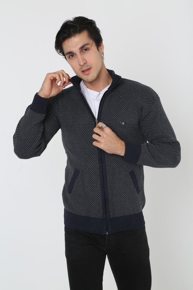 KMK Kombin KMK Combination Baba Super Oversized Knitwear Zippered Knitted Cardigan & Sweater  - Image 1