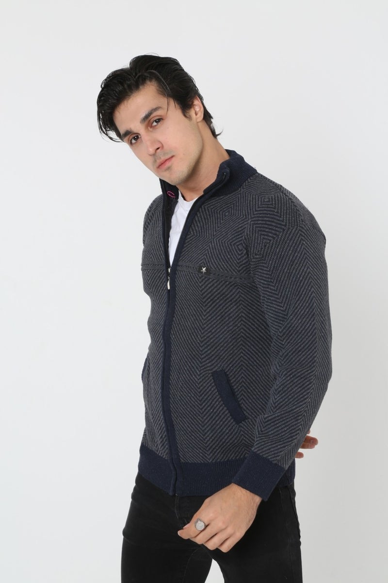 KMK Kombin KMK Combination Baba Super Oversized Knitwear Zippered Knitted Cardigan & Sweater  - Image 3