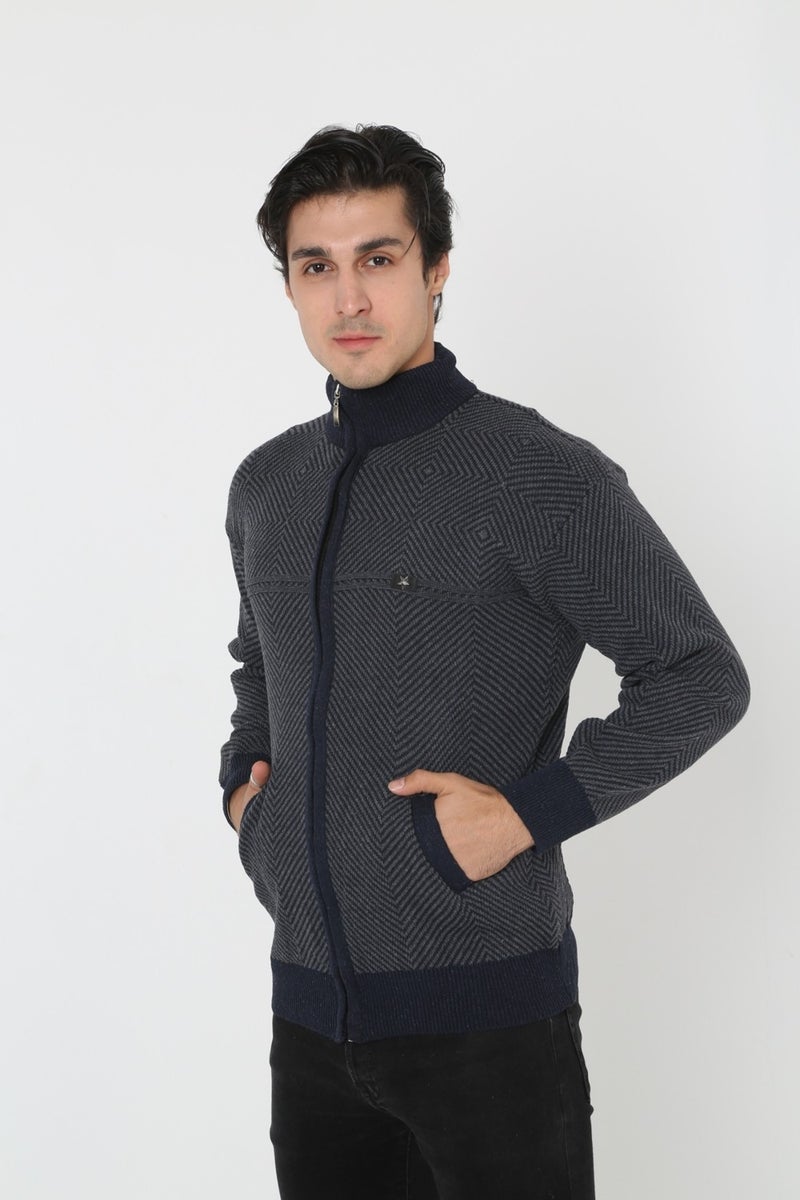 KMK Kombin KMK Combination Baba Super Oversized Knitwear Zippered Knitted Cardigan & Sweater  - Image 2